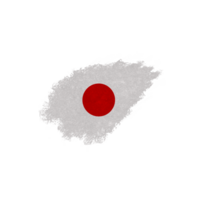 Japan Brush Flag png