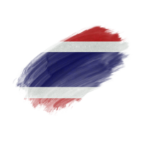Thaïlande brosse drapeau png