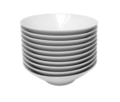 a stack of white plates png