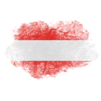 Austria Brush Flag png
