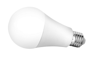 LED light bulb isolated png