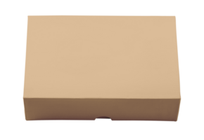 Carton box isolated on a transparent background png