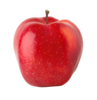 Fresh red apple isolated png