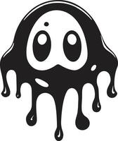 Elegance in Slime A Stylish Monster Icon Netherworlds Drip Sinister Vector Slime Art