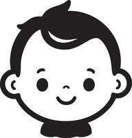 Magical Mornings Vector Logo for Little Dreamers Sweet Smiles Black Vector Icon for Littles
