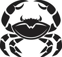 Tidal Titan Vector Crab Symbol Seaside Sentinel Crab Vector