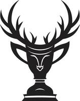 StagCrest Core Nexus Artistic Trophy Emblem AntlerCraft Matrix Synthesis Vector Deer Icons