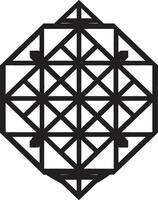 GeometryCraft Matrix Evolution Artistic Shape Designs SymmetryGlow Core Vector Geometric Crafts