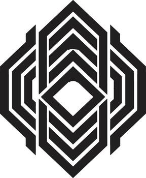 GeometryCraft Vector Geometric Logo Creation AbstractForms Artistic Geometric Icon Vector