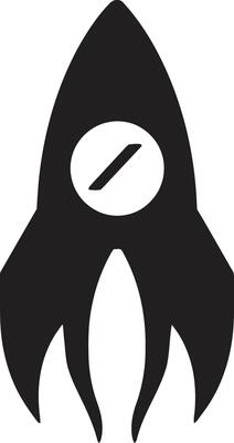 Flight Symmetry Vector Rocket Logos LaunchCraft Matrix Crafting Rocket Arts