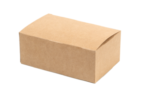 papier carton à emporter boîte png