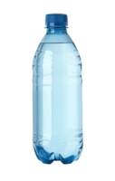 blue small plastic water bottle png