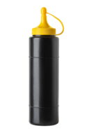 Bottle of mustard isolated png