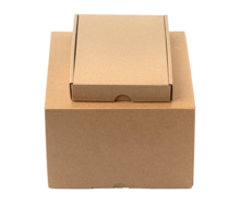 Two closed cardboard Box png