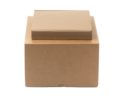 Two closed cardboard Box png