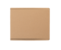 One closed cardboard Box png