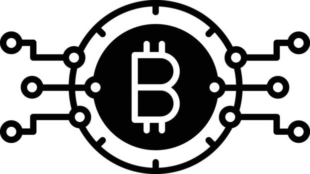 servidor sólido glifo vector ilustración