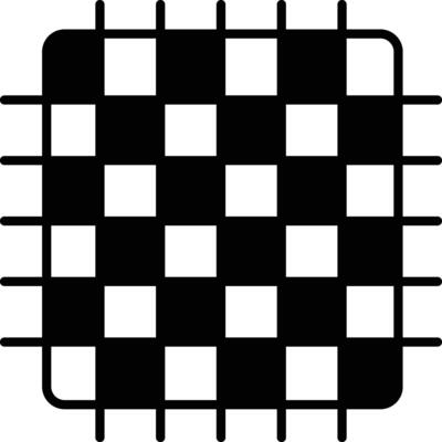 Fabric solid glyph vector illustration