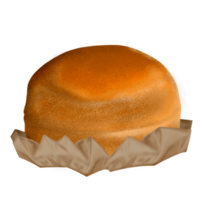 The Bun png image for food concept