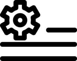 Deploy rules Line Icon vector