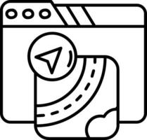 Gpu Line Icon vector