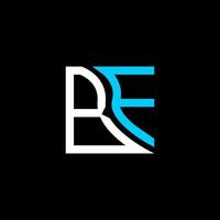bf letra logo vector diseño, bf sencillo y moderno logo. bf lujoso alfabeto diseño