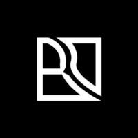 BO letter logo vector design, BO simple and modern logo. BO luxurious alphabet design