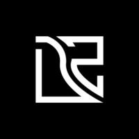 DZ letter logo vector design, DZ simple and modern logo. DZ luxurious alphabet design