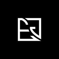 EJ letter logo vector design, EJ simple and modern logo. EJ luxurious alphabet design