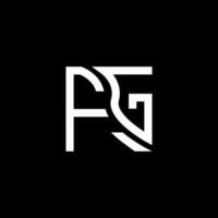 fg letra logo vector diseño, fg sencillo y moderno logo. fg lujoso alfabeto diseño