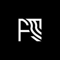 FM letter logo vector design, FM simple and modern logo. FM luxurious alphabet design