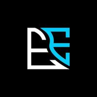 ee letra logo vector diseño, ee sencillo y moderno logo. ee lujoso alfabeto diseño