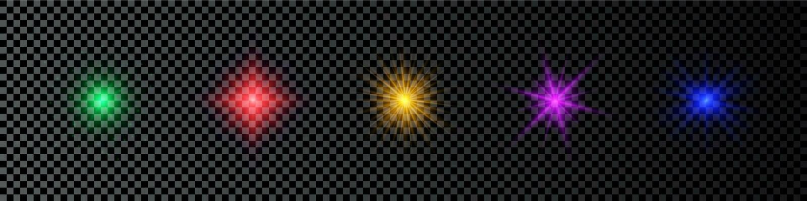 Light effect of lens flare