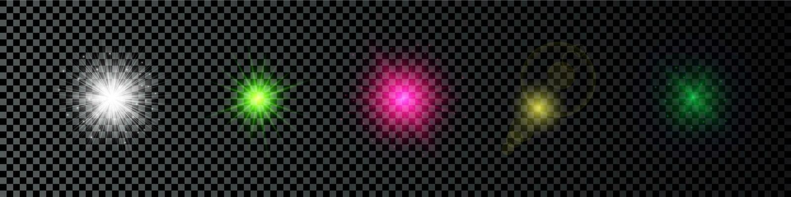 Light effect of lens flare