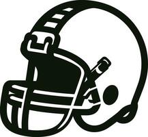 American Football Helmet vector