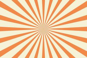 retro sunburst background vector design