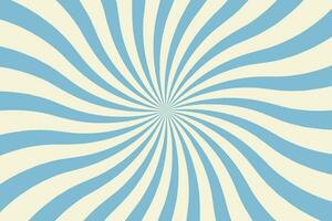 vintage retro sunburst background with rays vector