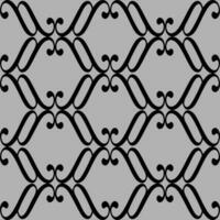 Vintage seamless pattern. Flower motif design for textile. All over texture vector