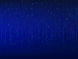 abstract blue background with dots and lines round circle technology vector design, star light dot effect abstract background