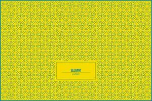 elegant M shape pattern with bright yellow background vector
