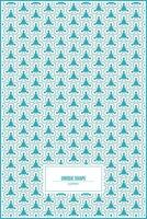 circle and triangle pattern with light blue color domination vector