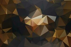 Abstract geometric low poly background design vector