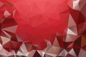 Abstract geometric low poly background design vector