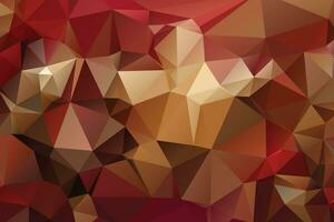 Abstract geometric low poly background design vector