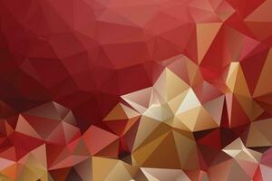 Abstract geometric low poly background design vector