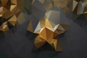 Abstract geometric low poly background design vector