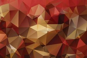 Abstract geometric low poly background design vector