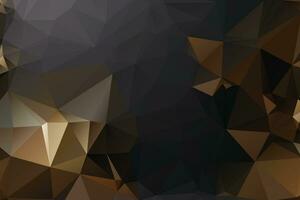 Abstract geometric low poly background design vector