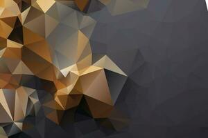 Abstract geometric low poly background design vector