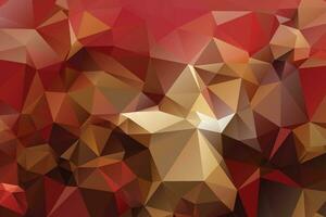 Abstract geometric low poly background design vector